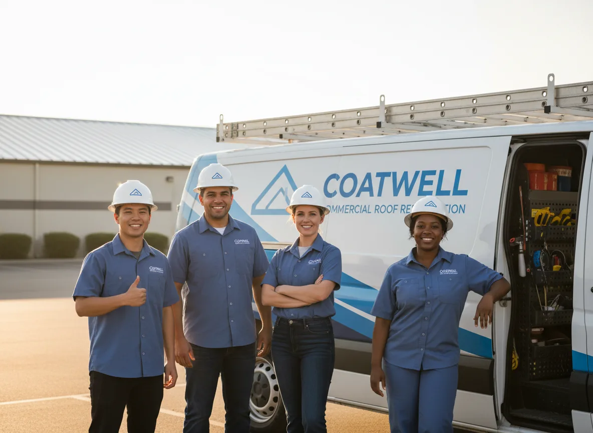 Commercial roof coating company in Dennis, MA